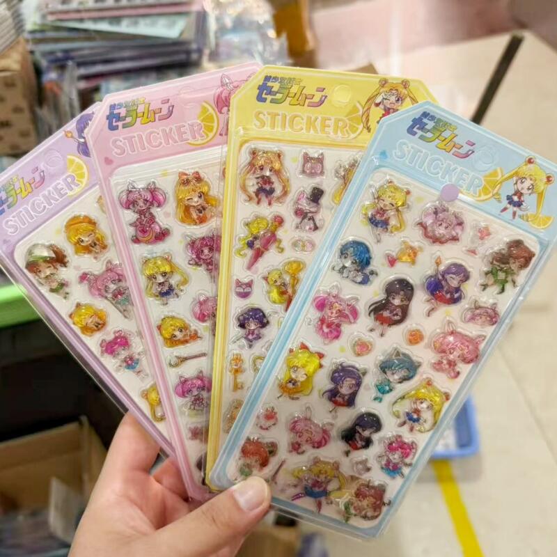 Tablet Computer Accessories - Set Empat Stiker Relief Pretty Guardian
