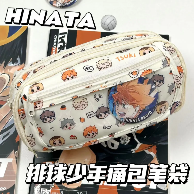 Case With Pencil Holder - Anime Haikyuu!! Kotak Pensil Kawaii Motif