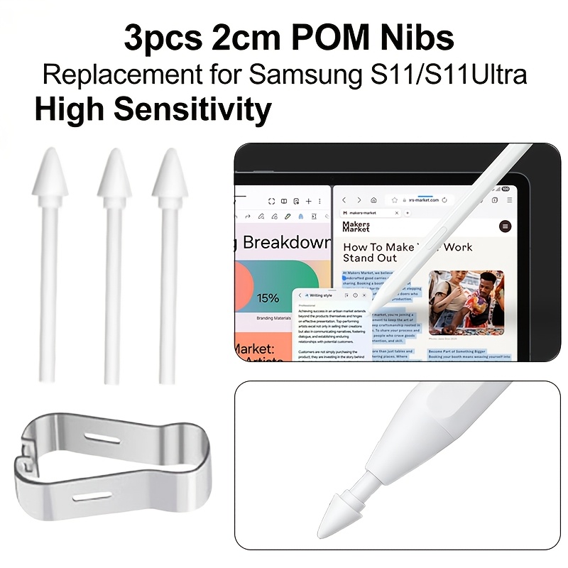 3 buah/set Ujung Pena S Pen ya - Tablet Computer Accessories ulasan dan harga