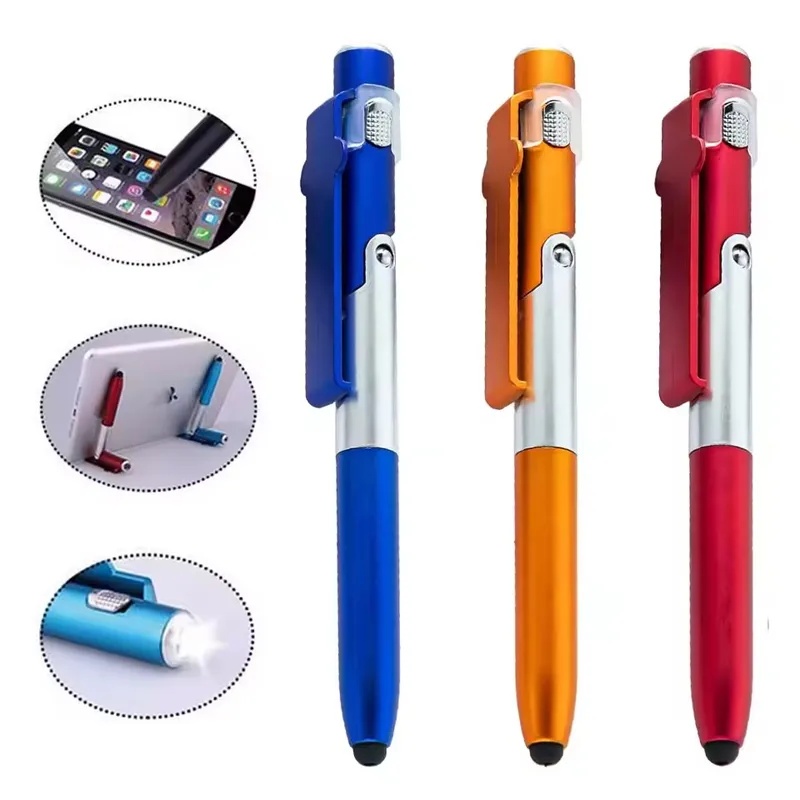 Pena Bolpoin Multifungsi 4 in  - Case With Pencil Holder ulasan dan harga