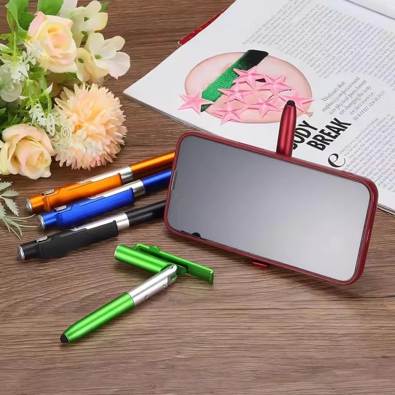 Pena Bolpoin Multifungsi 4 in  - Case With Pencil Holder ulasan dan harga