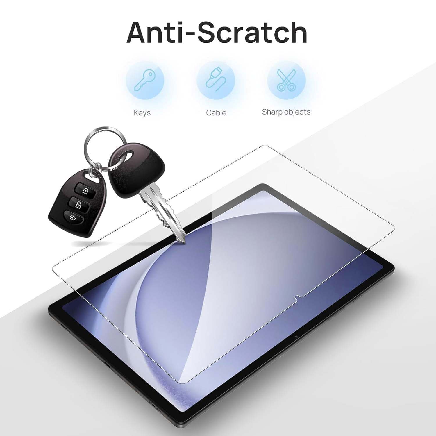 2 buah pelindung layar tahan g - Galaxy Tablet Accessories ulasan dan harga