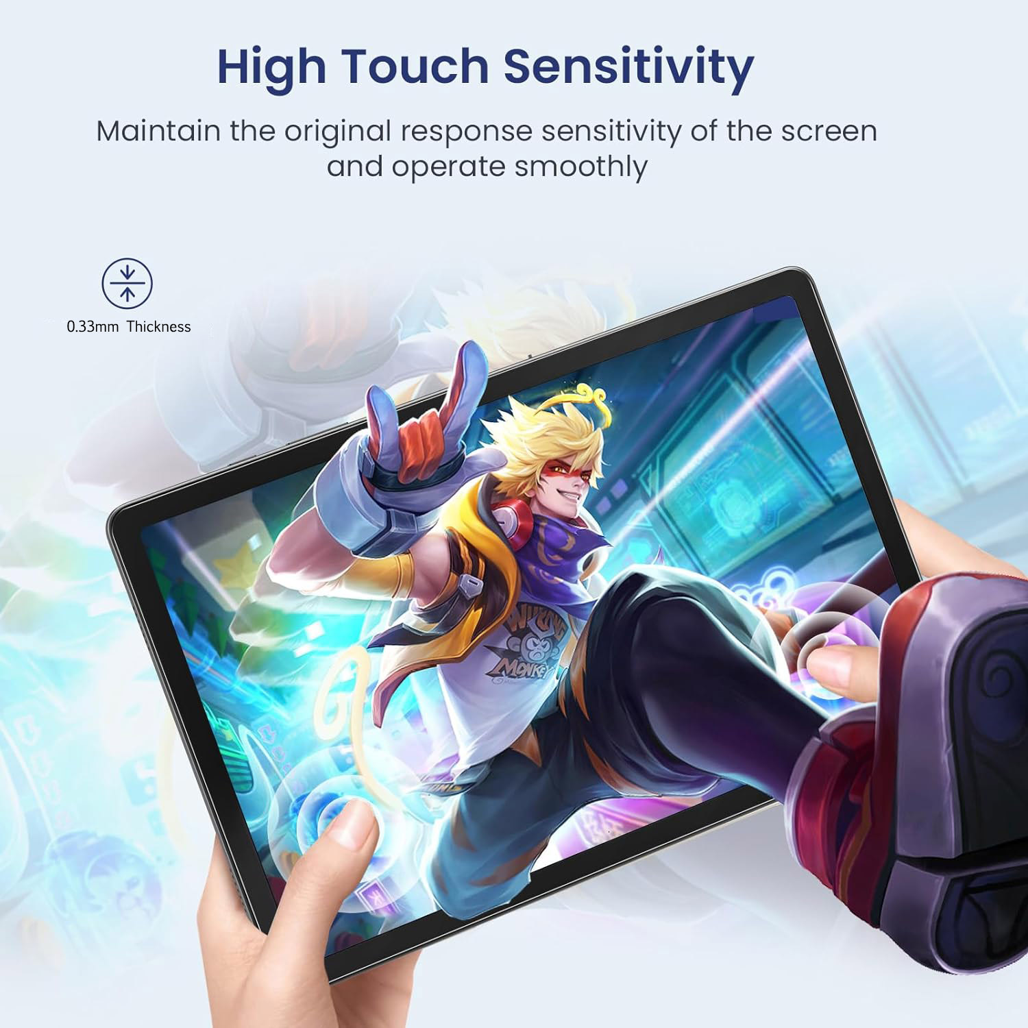 2 buah pelindung layar tahan g - Galaxy Tablet Accessories ulasan dan harga