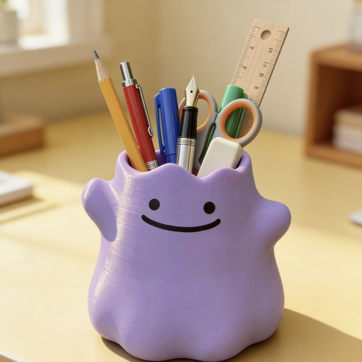 Tempat Pensil Pokemon Ditto, K - Case With Pencil Holder ulasan dan harga