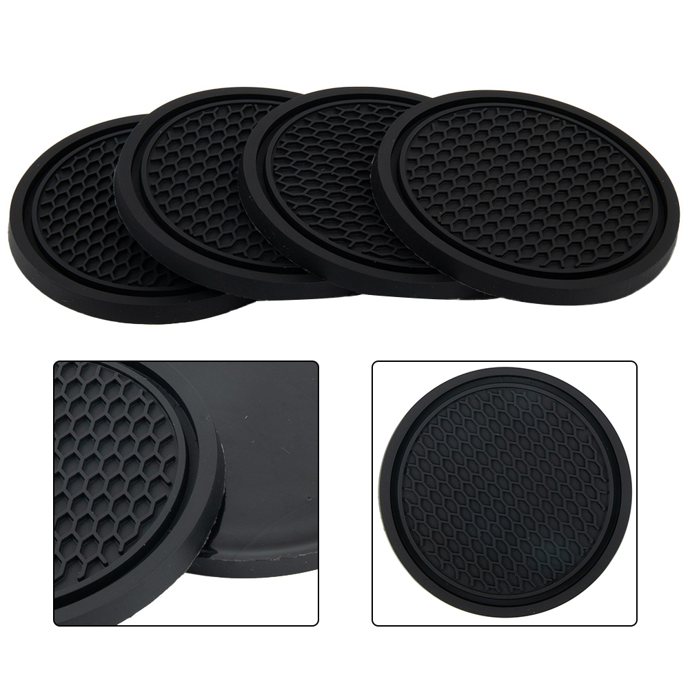 4 Buah Alas Tatakan Gelas Mobi - Tablet Accessories For Car ulasan dan harga