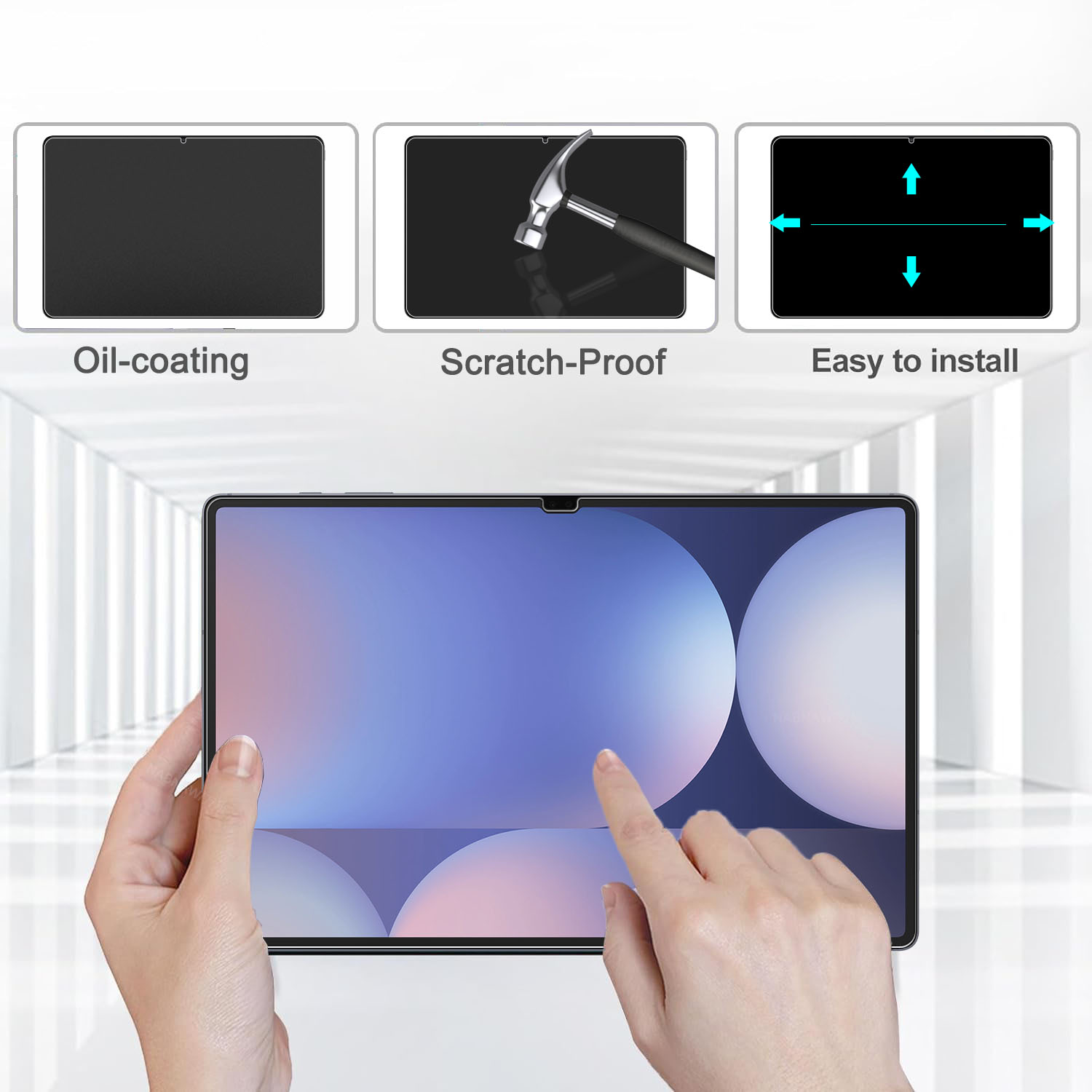 2 buah pelindung layar anti go - Galaxy Tablet Accessories ulasan dan harga