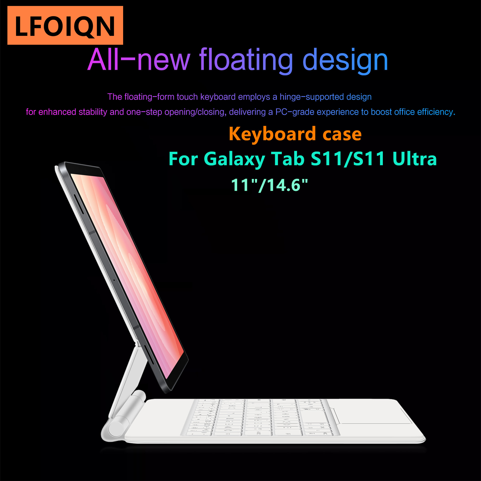LFOIQN Magic Keyboard untuk Sa - Galaxy Tablet Accessories ulasan dan harga
