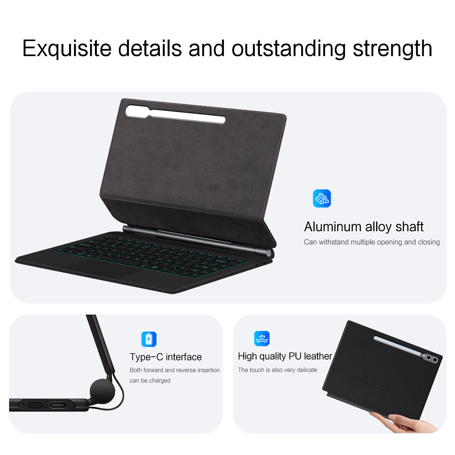 Casing Keyboard Magic dengan T - Galaxy Tablet Accessories ulasan dan harga