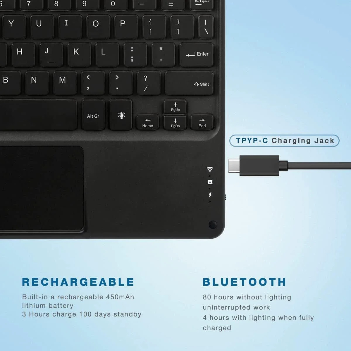 Keyboard Touchpad Universal 10 - Windows Tablet Accessories ulasan dan harga