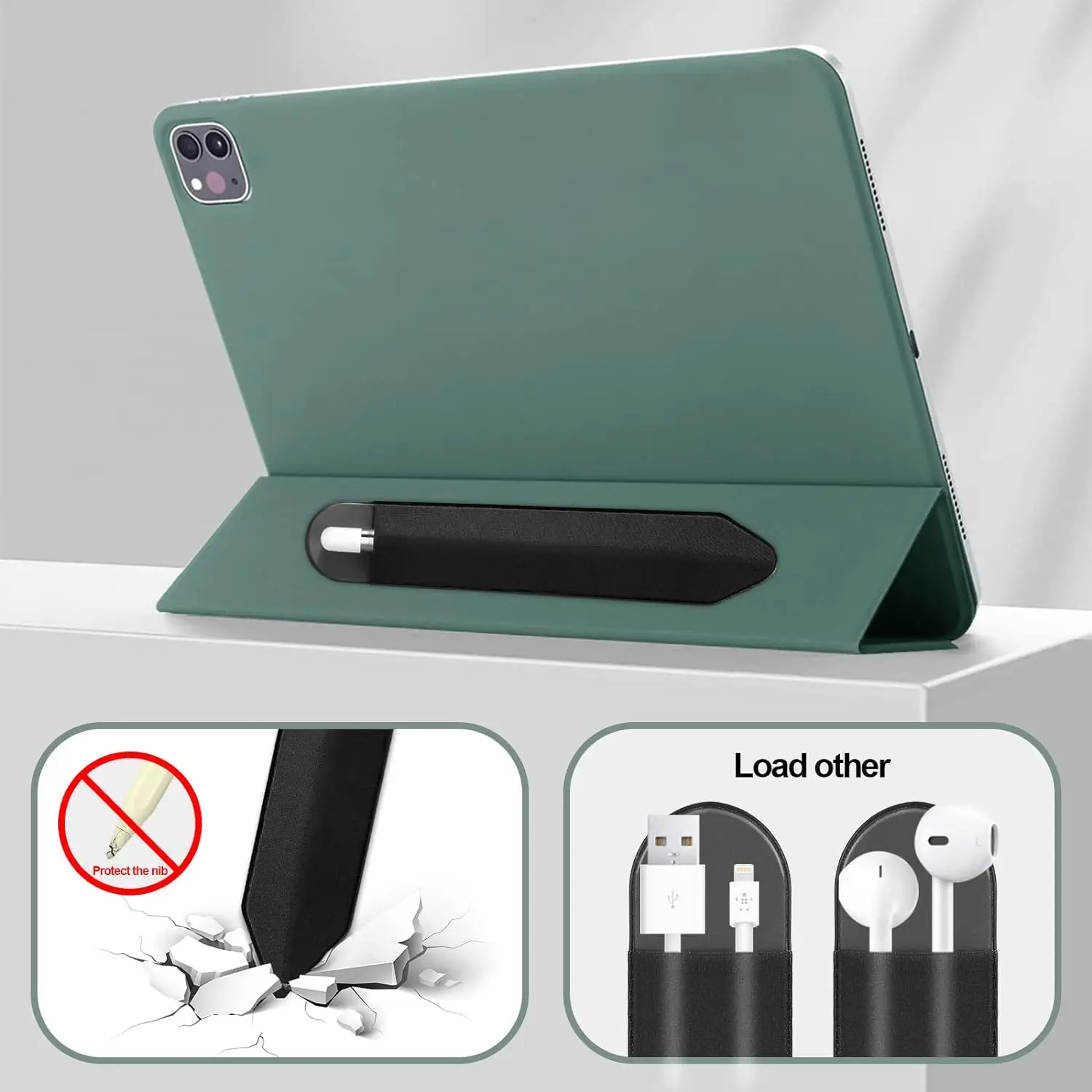 Kantong Penyimpanan Pena Sentu - Case With Pencil Holder ulasan dan harga