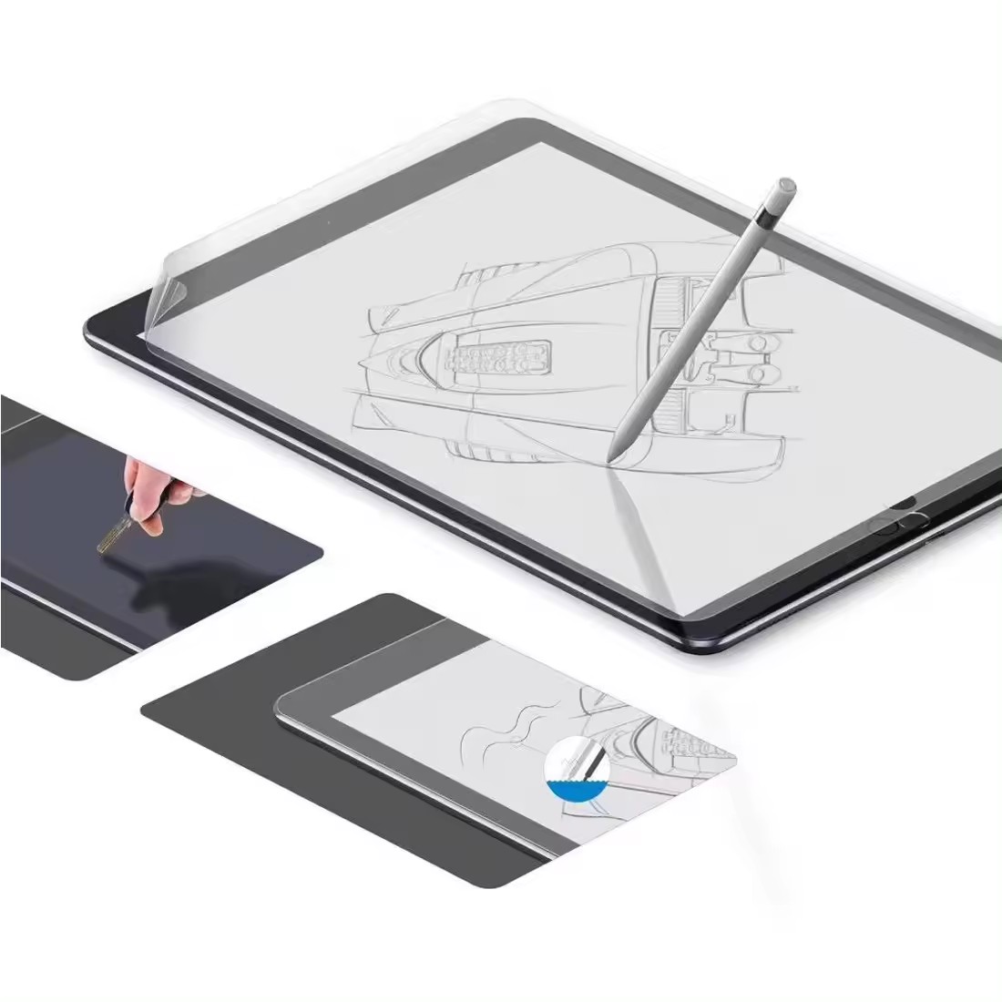 2 buah pelindung layar sentuh  - Galaxy Tablet Accessories ulasan dan harga