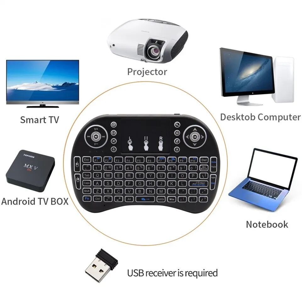Keyboard Nirkabel Mini 2.4GHz  - Windows Tablet Accessories ulasan dan harga
