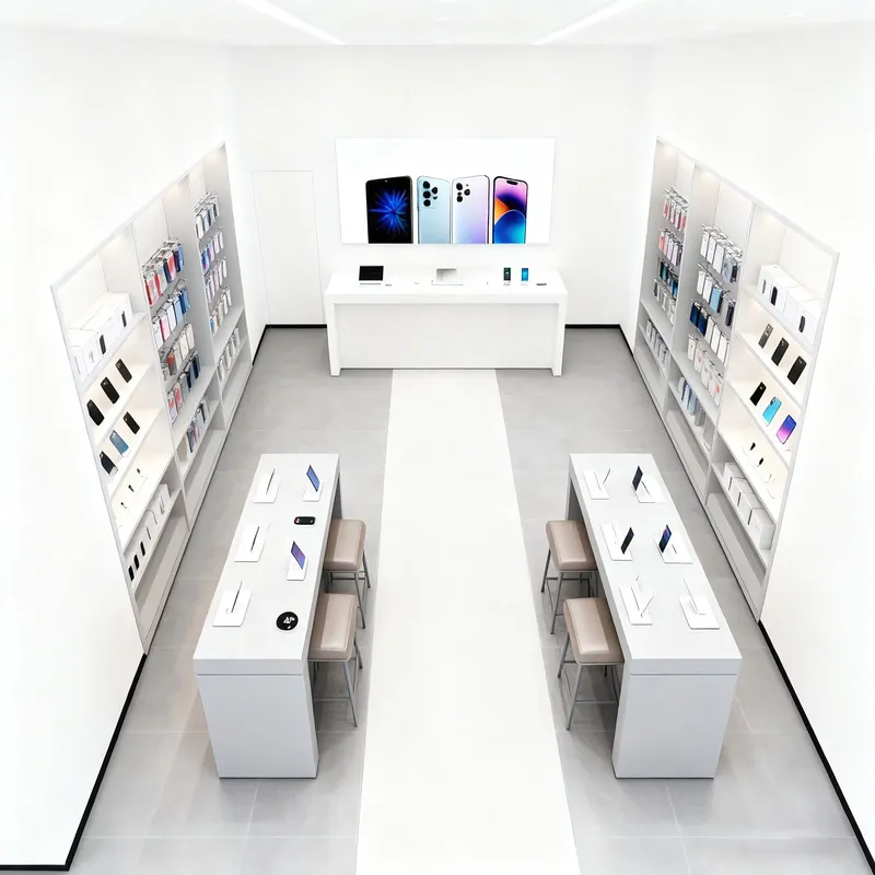 Lemari Pajangan Aksesoris Tabl - Tablet Accessories Shop ulasan dan harga