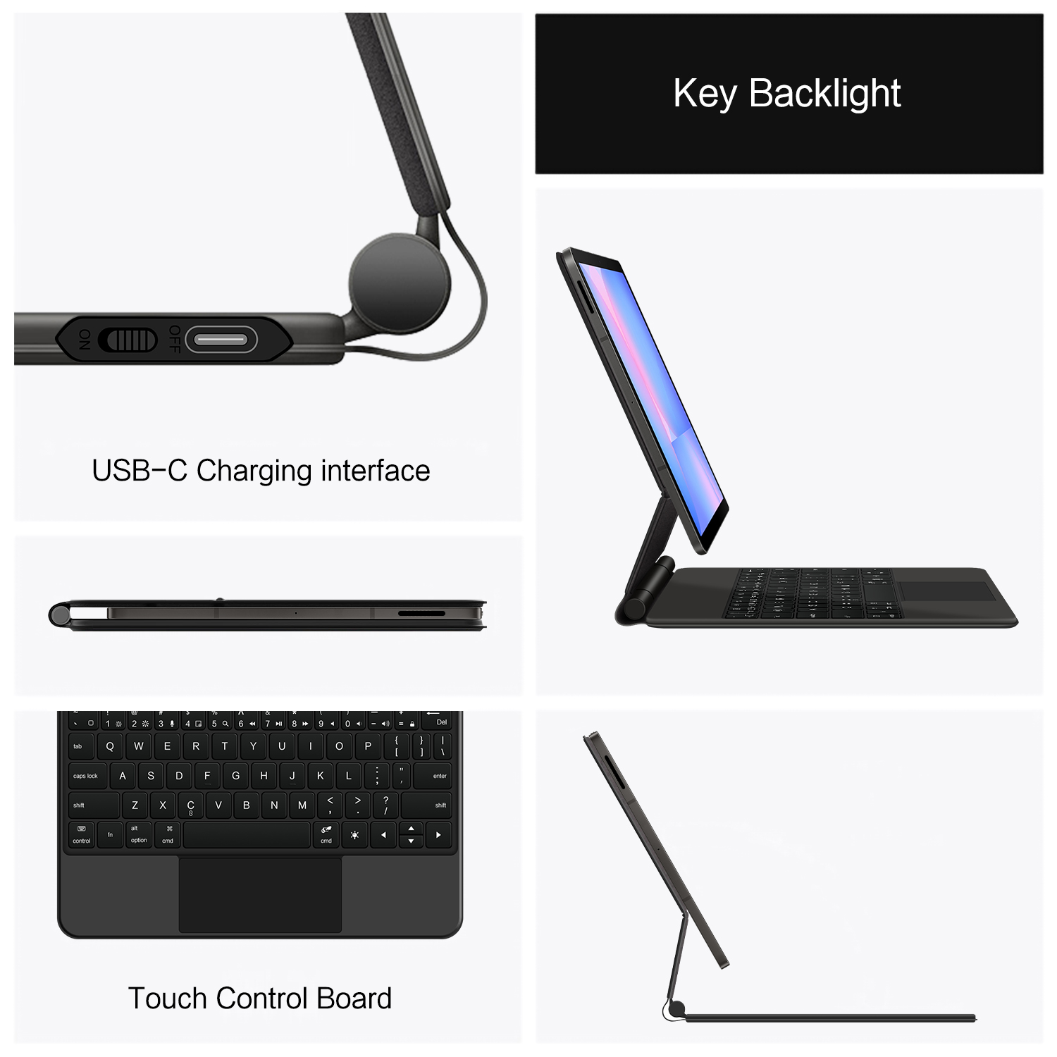 Magic Backlight Keyboard Folio - Galaxy Tablet Accessories ulasan dan harga